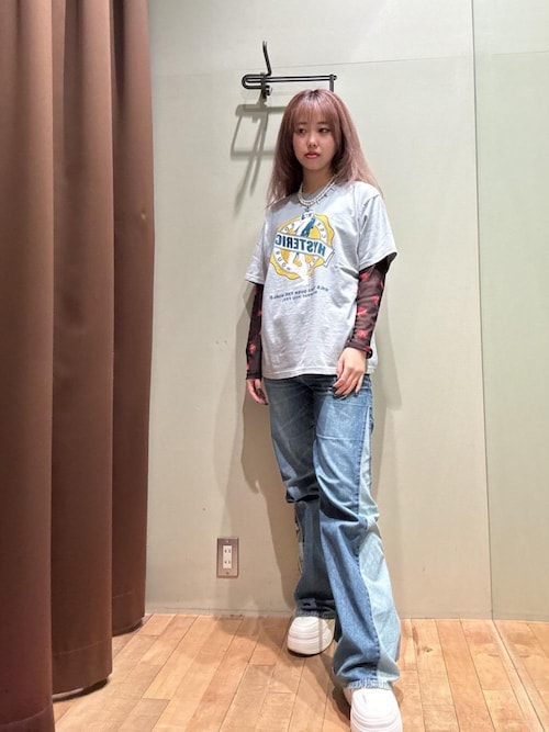 希少　ヒステリックグラマー Tシャツ 骸骨 苺 HYSTERIC スカルベリー L SKULL BERRY プリント半袖Tシャツ ヒステリックグラマー 苺