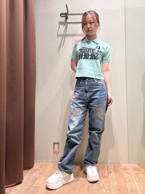 HYSTERIC GLAMOUR（ヒステリックグラマー）の「SHE DEVIL ポロシャツ