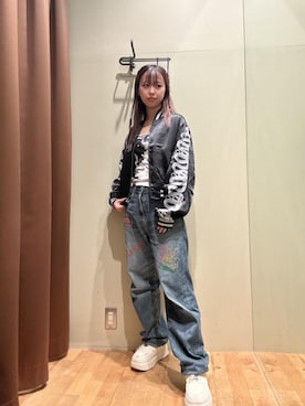 「HYSTERIC GLAMOUR（ヒステリックグラマー）のアイテム」を使った、hzktoさん（レディース・161cm）の夏コーディネート