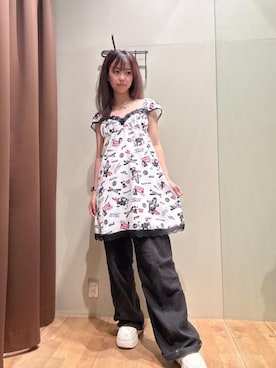 「HYSTERIC GLAMOUR（ヒステリックグラマー）のアイテム」を使った、hzktoさん（レディース・161cm）の夏コーディネート