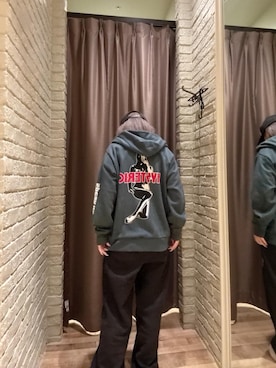 「HYSTERIC GLAMOUR（ヒステリックグラマー）のアイテム」を使った、hzktoさん（レディース・161cm）の秋コーディネート