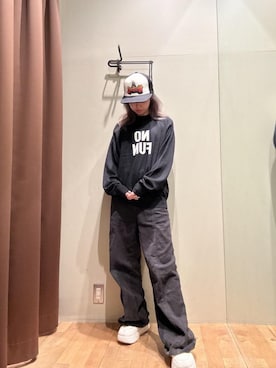 「HYSTERIC GLAMOUR（ヒステリックグラマー）のアイテム」を使った、hzktoさん（レディース・161cm）の秋コーディネート
