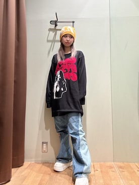 「HYSTERIC GLAMOUR（ヒステリックグラマー）のアイテム（ワンピース/ドレス）」を使った、hzktoさん（レディース・161cm）の秋コーディネート