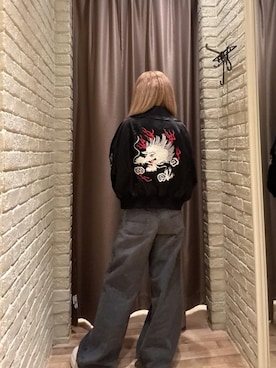 「HYSTERIC GLAMOUR（ヒステリックグラマー）のアイテム」を使った、hzktoさん（レディース・161cm）の秋コーディネート