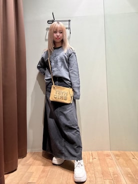 「HYSTERIC GLAMOUR（ヒステリックグラマー）のアイテム」を使った、hzktoさん（レディース・161cm）の秋コーディネート