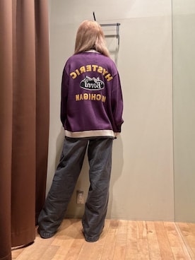 「HYSTERIC GLAMOUR（ヒステリックグラマー）のアイテム」を使った、hzktoさん（レディース・161cm）の秋コーディネート
