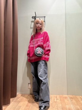 「HYSTERIC GLAMOUR（ヒステリックグラマー）のアイテム」を使った、hzktoさん（レディース・161cm）の秋コーディネート