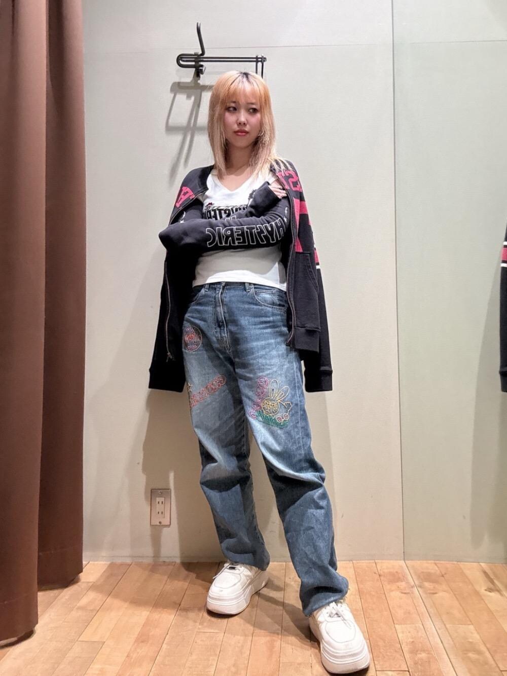 HYSTERIC GLAMOUR（ヒステリックグラマー）の「ロゴ刺繍 アーム