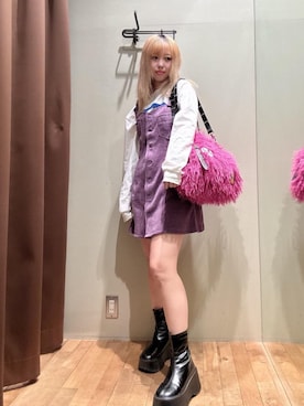 「HYSTERIC GLAMOUR（ヒステリックグラマー）のアイテム」を使った、hzktoさん（レディース・161cm）の秋コーディネート