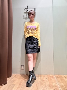 「HYSTERIC GLAMOUR（ヒステリックグラマー）のアイテム」を使った、hzktoさん（レディース・161cm）の秋コーディネート