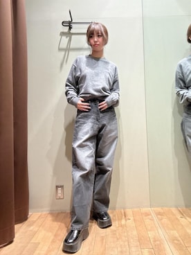 「HYSTERIC GLAMOUR（ヒステリックグラマー）のアイテム」を使った、hzktoさん（レディース・161cm）の秋コーディネート