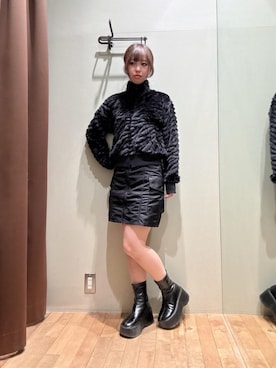 「HYSTERIC GLAMOUR（ヒステリックグラマー）のアイテム」を使った、hzktoさん（レディース・161cm）の秋コーディネート