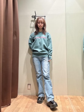 「HYSTERIC GLAMOUR（ヒステリックグラマー）のアイテム」を使った、hzktoさん（レディース・161cm）の冬コーディネート