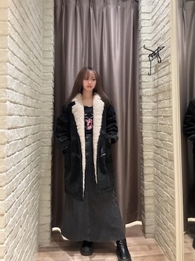 「HYSTERIC GLAMOUR（ヒステリックグラマー）のアイテム」を使った、hzktoさん（レディース・161cm）の冬コーディネート