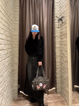 「アイテム（その他アウター）」を使った、hzktoさん（レディース・161cm）の冬コーディネート