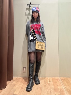 hzktoさん（レディース・161cm）の冬コーディネート