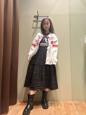 hzktoさん（レディース・161cm）の冬コーディネート