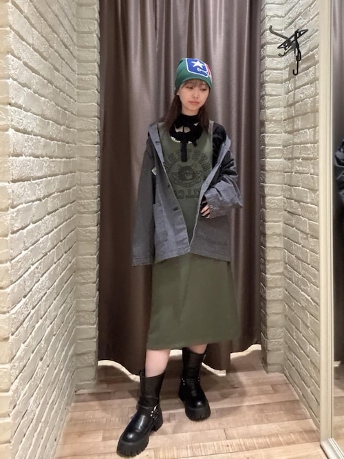 HYSTERIC GLAMOUR（ヒステリックグラマー） ワンピース HELL CAT