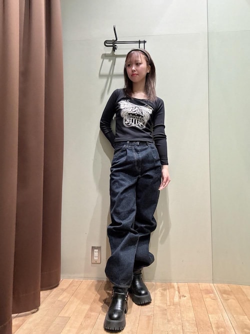 HYSTERIC GLAMOUR（ヒステリックグラマー）の「LEVITATED GIRL チビT
