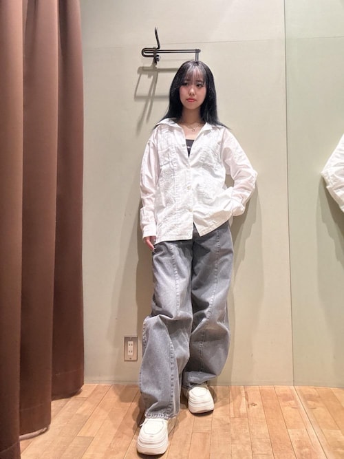 カーブデニムパンツ（デニムパンツ）｜HYSTERIC GLAMOUR（ヒステリック