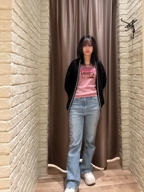 HYSTERIC GLAMOUR ヒステリックグラマー カーディガン ニット HYSTERIC GLAMOUR（ヒステリックグラマー） セーター ニット スタッズ