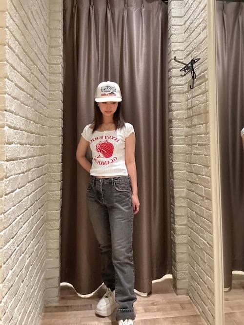 HYSTERIC GLAMOUR（ヒステリックグラマー） tシャツ 半袖 STRAWBERRY