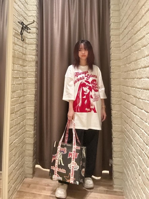 HYSTERIC GLAMOUR（ヒステリックグラマー） トートバッグ ROCK CITY柄