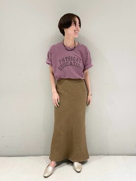 yoshiさん（レディース・160cm）の夏コーディネート