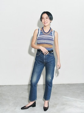 yoshiさん（レディース・160cm）の春コーディネート