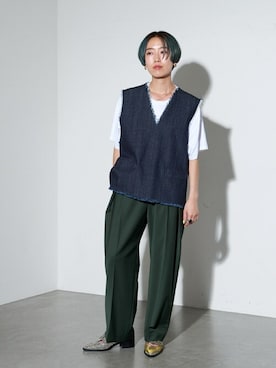 yoshiさん（レディース・160cm）の夏コーディネート