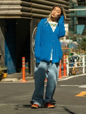 「Revo.（レボ）のアイテム」を使った、Revo.さん（メンズ・186cm）の春コーディネート