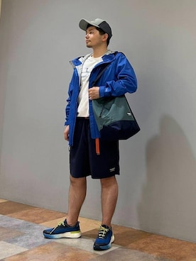 「L.L.Bean（エルエルビーン）のアイテム（ジャケット/アウター）」を使った、krnさん（メンズ・165cm）の夏コーディネート