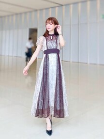 MERCURYDUO（マーキュリーデュオ）の「レースプリーツスイッチング