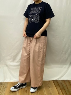 「haupia（ハウピア）のアイテム」を使った、haupiatabeiさん（レディース・165cm）の夏コーディネート