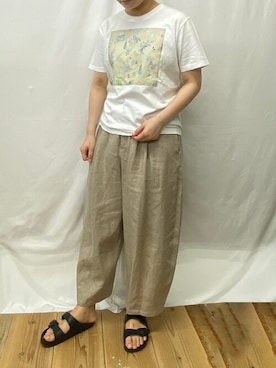 「haupia（ハウピア）のアイテム」を使った、haupiatabeiさん（レディース・165cm）の夏コーディネート