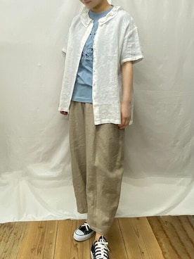 「ナチュラルスタイル」｜haupiatabeiさん（レディース・165cm）の夏コーディネート