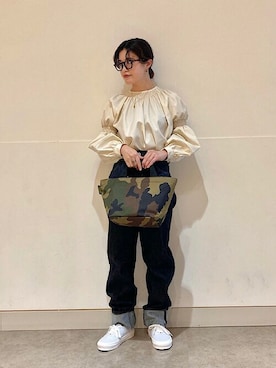 「Urvin」｜川端さん（レディース・153cm）の冬コーディネート