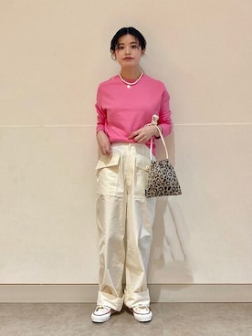川端さん(レディース・153cm)の冬コーディネート