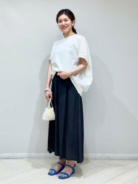 naさん（レディース・166cm）の夏コーディネート