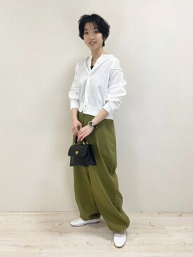 「cellar door」｜「アイテム（バレエシューズ）」を使った、Bshopスタッフさん（レディース・161cm）の春コーディネート