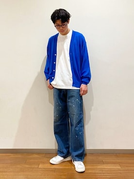 Bshopスタッフさん（メンズ・182cm）の春コーディネート