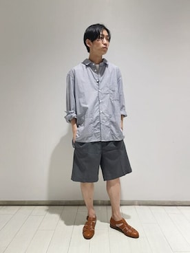 「cellar door」｜Bshopスタッフさん（メンズ・170cm）の夏コーディネート