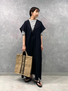 「mexipa」｜Bshopスタッフさん（レディース・155cm）の夏コーディネート