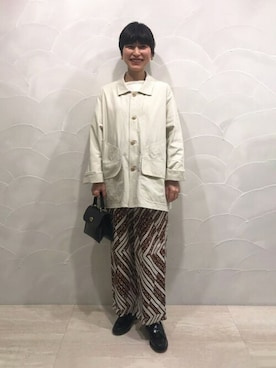 Bshopスタッフさん（レディース・160cm）の夏コーディネート