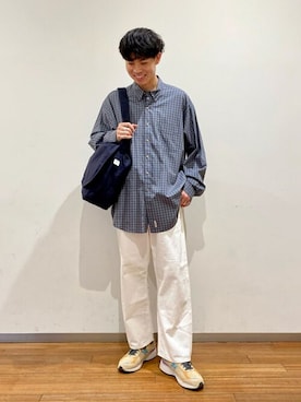 Bshopスタッフさん（メンズ・182cm）の夏コーディネート