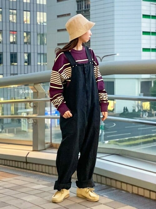 KAPTAIN SUNSHINE ヒッコリー オーバーオール コットン リネン KAPTAIN