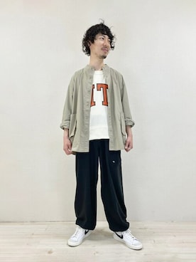 Bshopスタッフさん（メンズ・170cm）の夏コーディネート