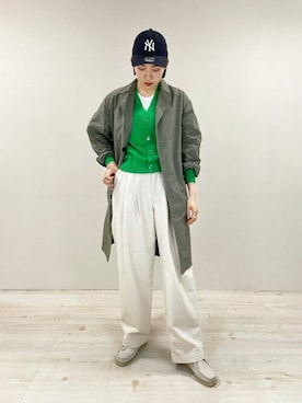 Bshopスタッフさん（レディース・167cm）の夏コーディネート