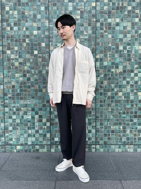 Bshopスタッフさん（メンズ・167cm）の夏コーディネート