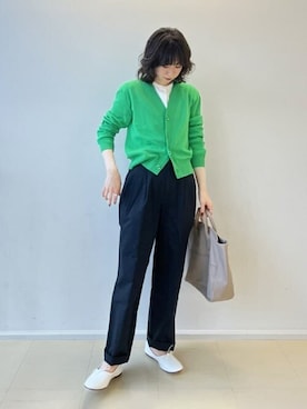 Bshopスタッフさん（レディース・155cm）の夏コーディネート